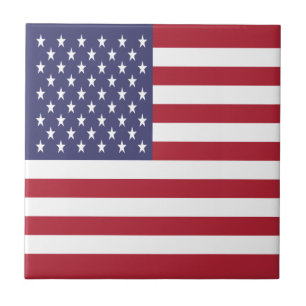 United States Flag Tile