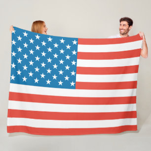 United States Fleece Blanket
