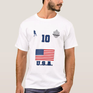 United States Football Soccer Team USMNT 10 T-Shirt