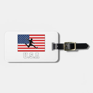 United States Football Soccer Team USMNT Luggage Tag