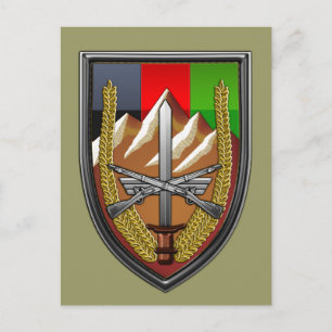 United States Forces Afghanistan Postcard