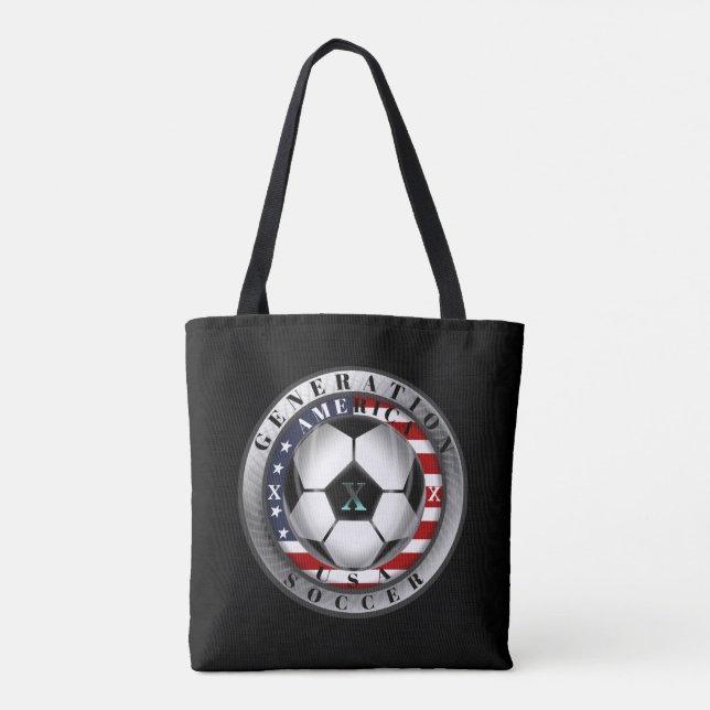 United States Generation X American Soccer Tote Bag (Back)