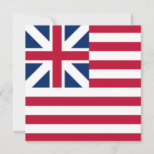 United States Grand Union Flag Card