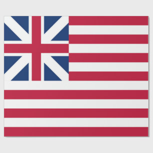 United States Grand Union Flag Wrapping Paper