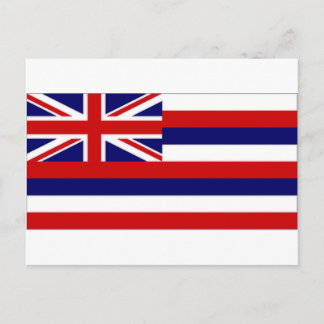 United States Hawaii Flag Postcard