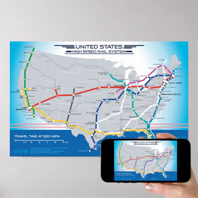 United States High Speed Rail System - United States High Speed Rail System Map V1 01 Poster R8db3f79aece84d099ba746ae0ca1836c A8j81d 644.webp