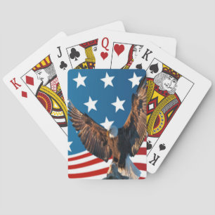 United States Labour Day 4th July Holiday Playing Cards