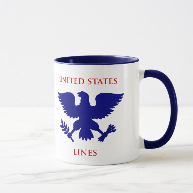United States Line Mug (Right)