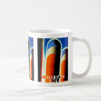 United States Lines Coffee Mug