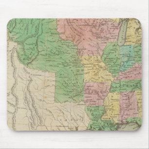 United States Map 2 Mouse Mat