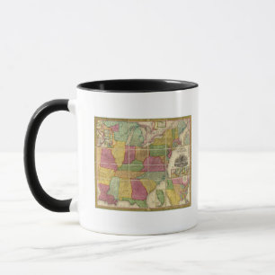 United States Map 4 Mug