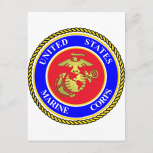 United States Marine Corps Postcard