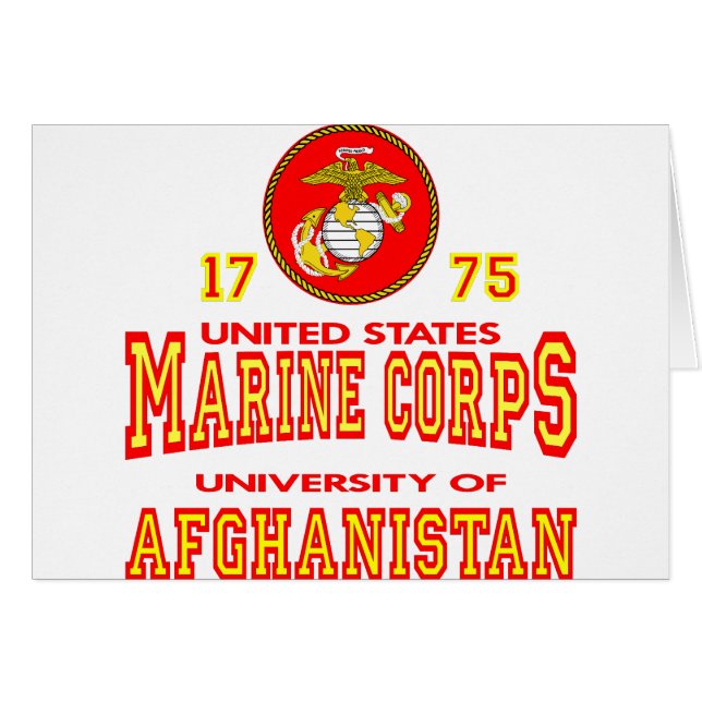 United States Marine Corps University Afghanistan (Front Horizontal)