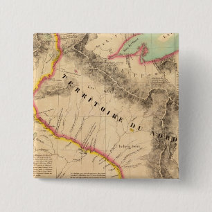 United States Mid west 41 15 Cm Square Badge