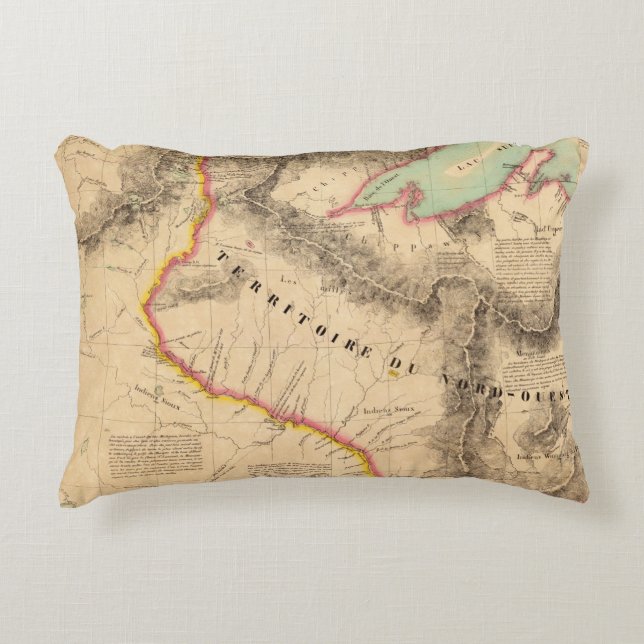 United States Mid west 41 Decorative Cushion (Front)