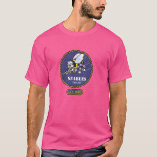 United States Navy Seabees Can Do! Est. 1942 Colou T-Shirt