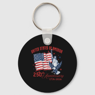 United States Of America 250th Anniversary 1776-20 Key Ring