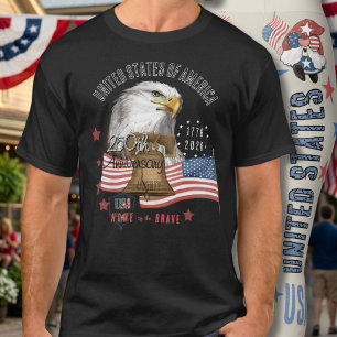 United States of America 250th Anniversary Eagle T-Shirt