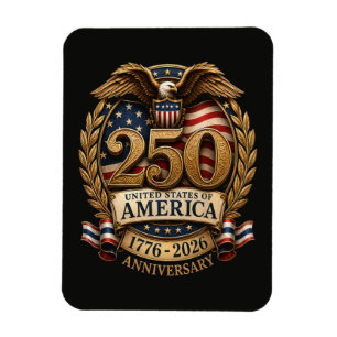 United States of America 250th Anniversary Magnet