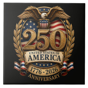United States of America 250th Anniversary Tile