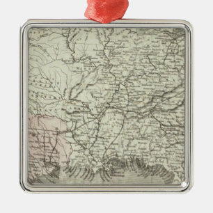 United States of America 6 Metal Tree Decoration