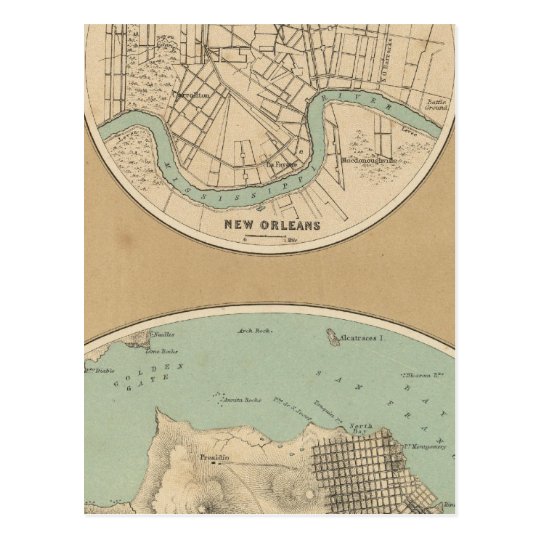 United States of America 7 Postcard