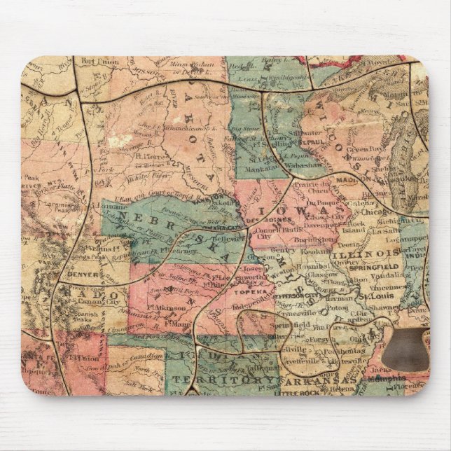 United States of America 8 Mouse Mat (Front)