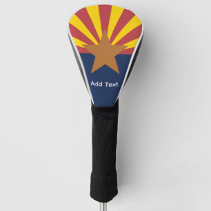 United States Of America Arizona Flag Personalised Golf Head Cover