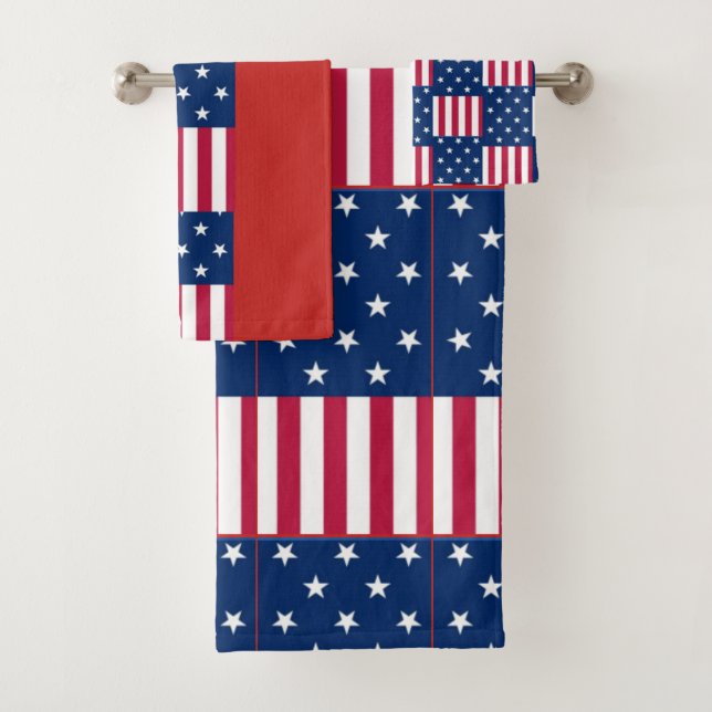 United States of America Bath Towel Set (Insitu)