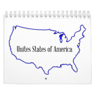 United States of America Calendar