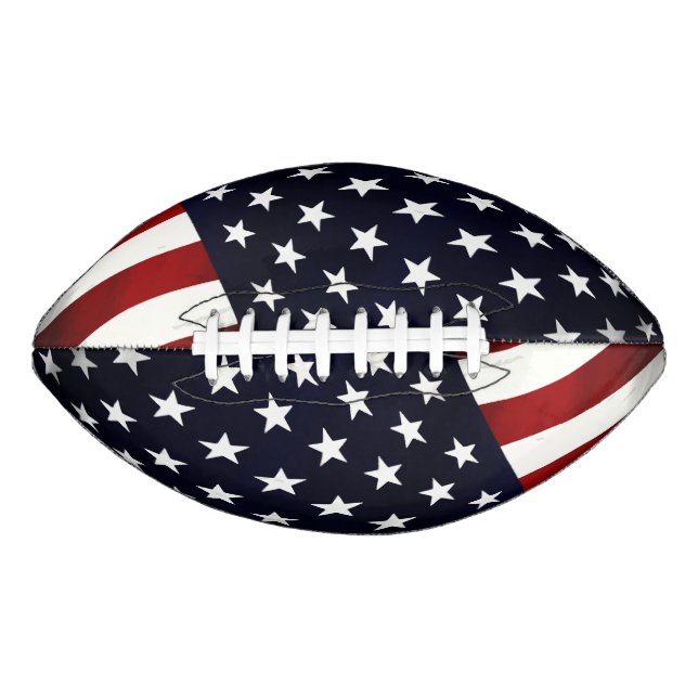 UNITED STATES OF AMERICA FLAG AMERICAN FOOTBALL (Front)
