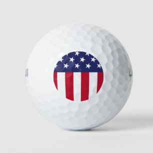United States of America Flag Golf Balls