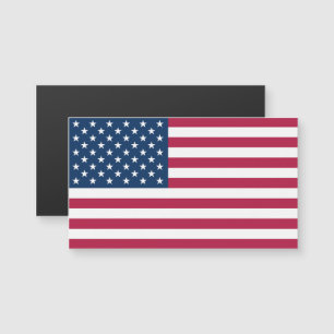 United States of America flag magnetic card