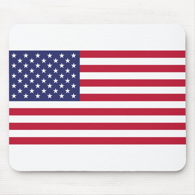 United States of America Flag Mouse Mat (Front)