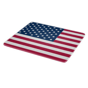 United States of America flag patriotic Cutting Board