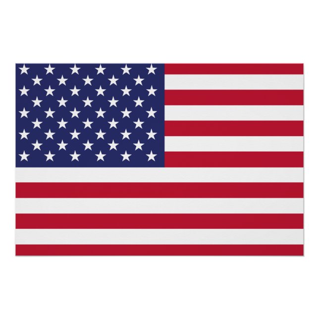 United States of America Flag Poster (Front)