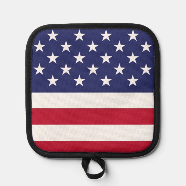 United States of America Flag Pot Holder (Front)