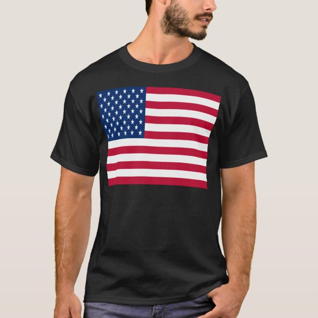 United States of America Flag T-Shirt (Front)