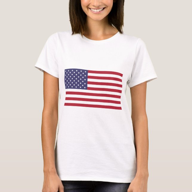 United States of America Flag T-Shirt (Front)