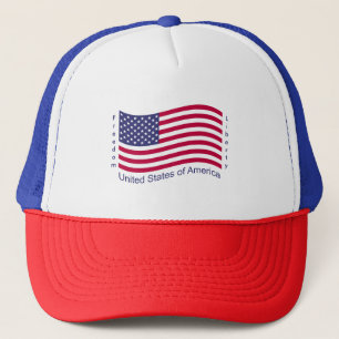 United States of America - Freedom - Liberty Trucker Hat