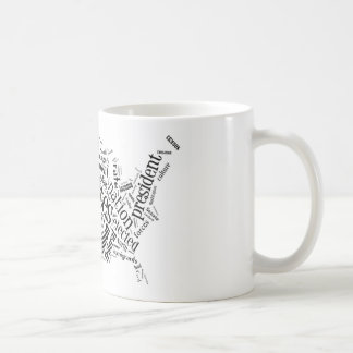 United States of America in Tagxedo Coffee Mug