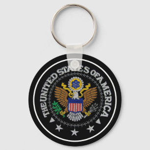 UNITED STATES of AMERICA Key Ring