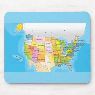 United States Of America Mouse Mat