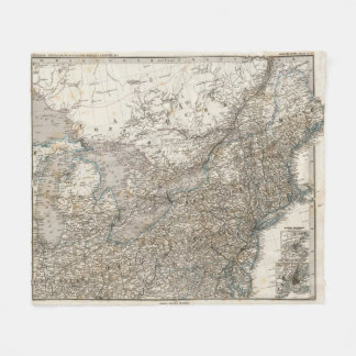 United States of America North east Fleece Blanket