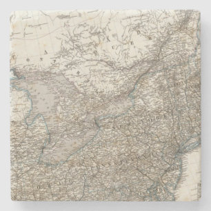 United States of America North east Stone Coaster