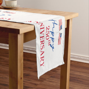 United States of America’s 250th Anniversary Short Table Runner