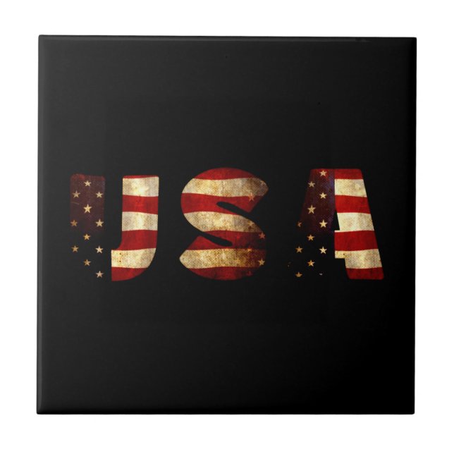 United States of America Tile (Front)