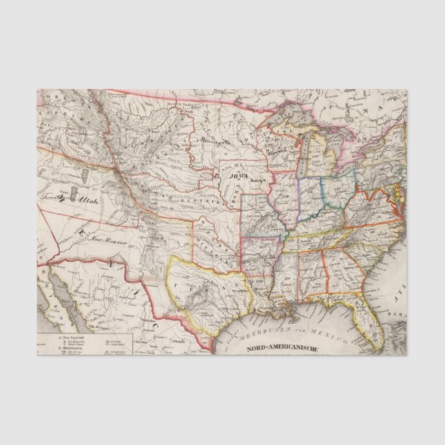 United States of America Tissue Paper (Front)