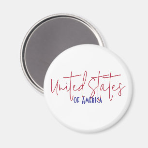 United States of America Travel Souvenir Gift Magnet