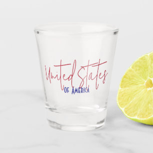 United States of America Travel Souvenir Gift Shot Glass
